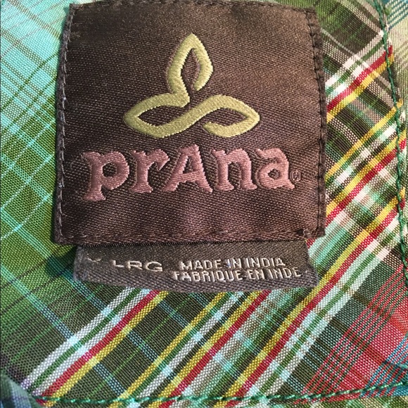 FLAWLESS PRANA MENS SHIRT. GREAT PATTERN! - Picture 3 of 8